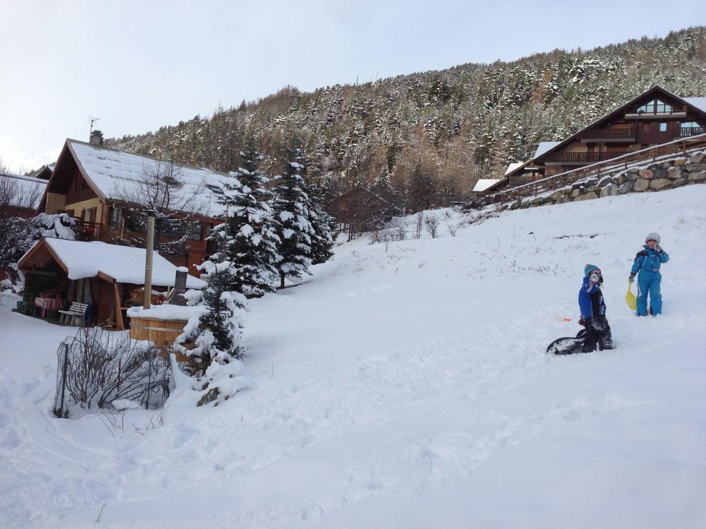 Chalets La Caillaude La Salle-les-Alpes Dış mekan fotoğraf