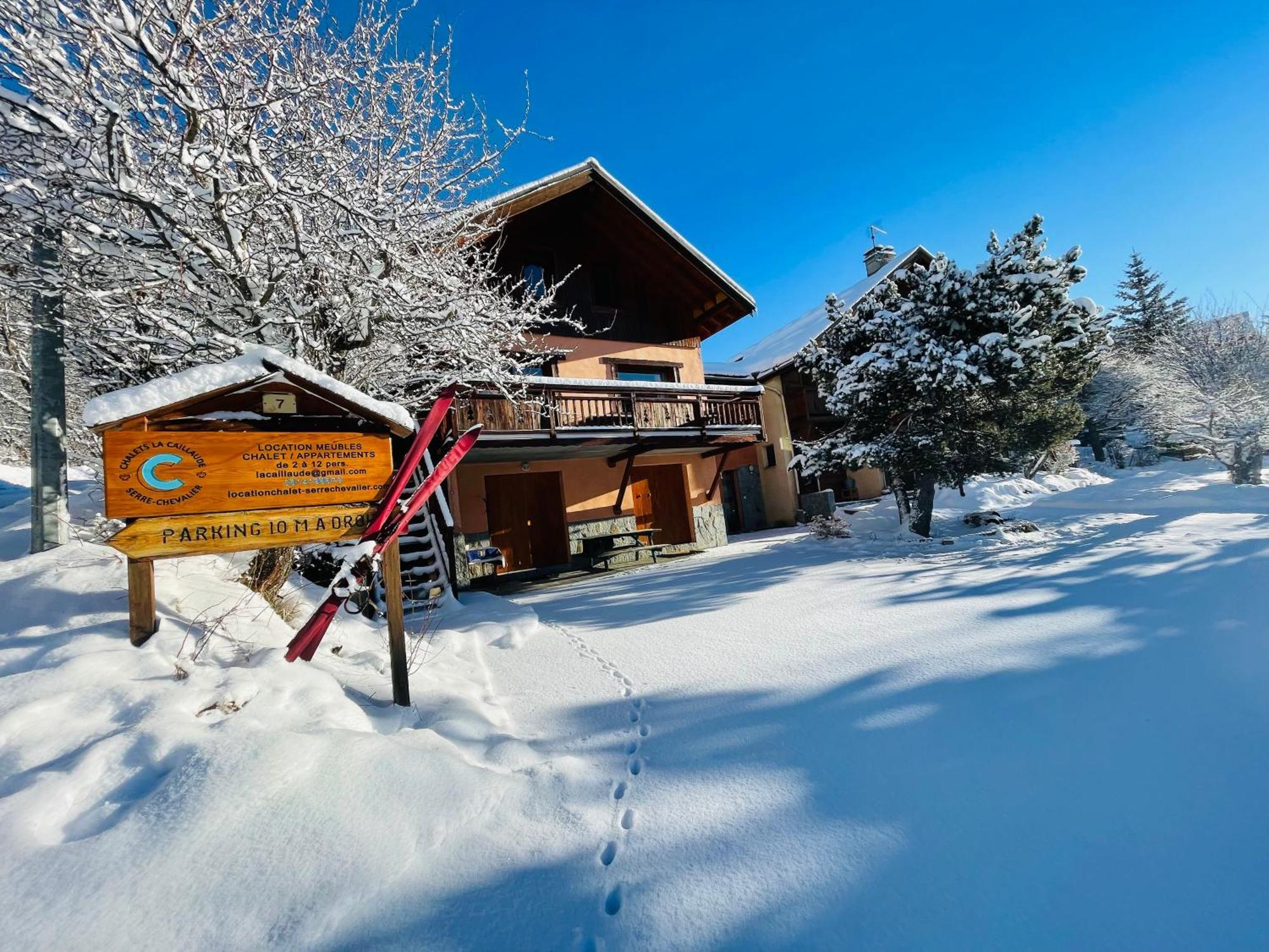 Chalets La Caillaude La Salle-les-Alpes Dış mekan fotoğraf